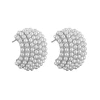 Classic Pearl Earrings-Westeryn