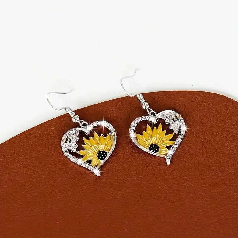 Whimsical Blossom Dangle Earrings-Westeryn