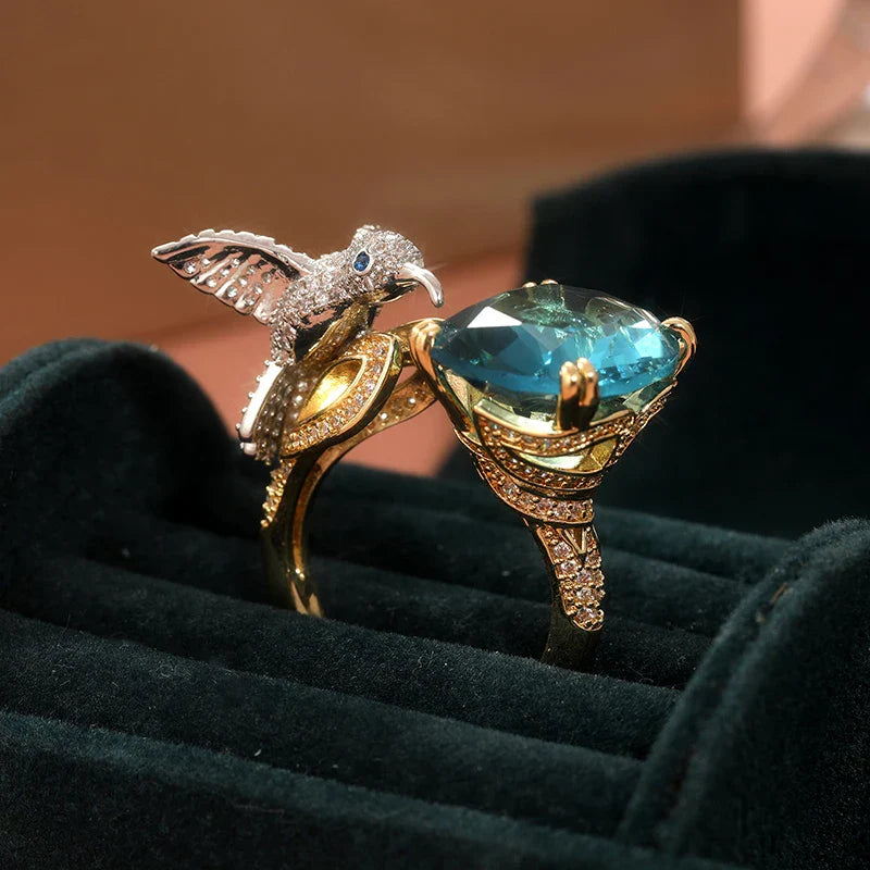 Celestial Hummingbird Ring-Westeryn