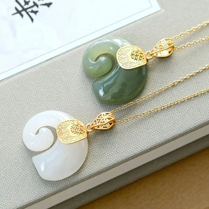 Tranquil Elephant Pendant Necklace
