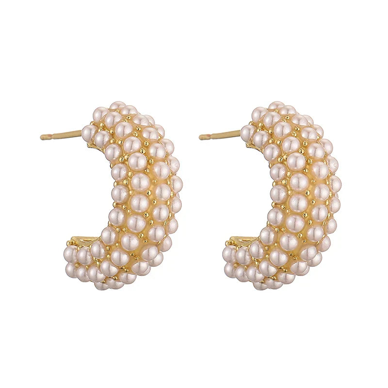 Classic Pearl Earrings-Westeryn
