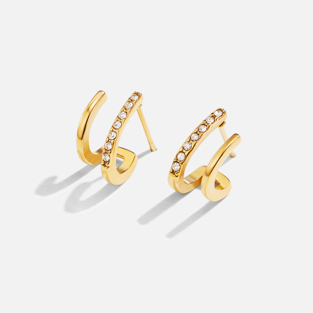 Claw Jewelry in Gold & Crystal