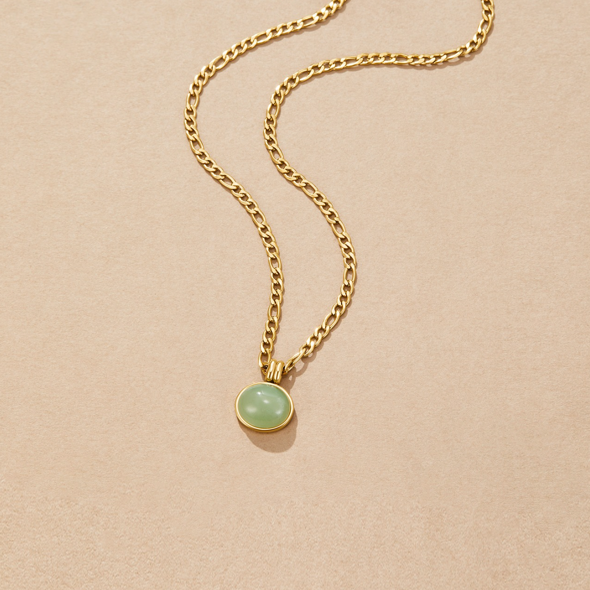 Liza Jade Hanging Necklace