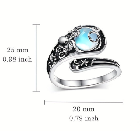 Maude Moon Stone -Ring-Westeryn
