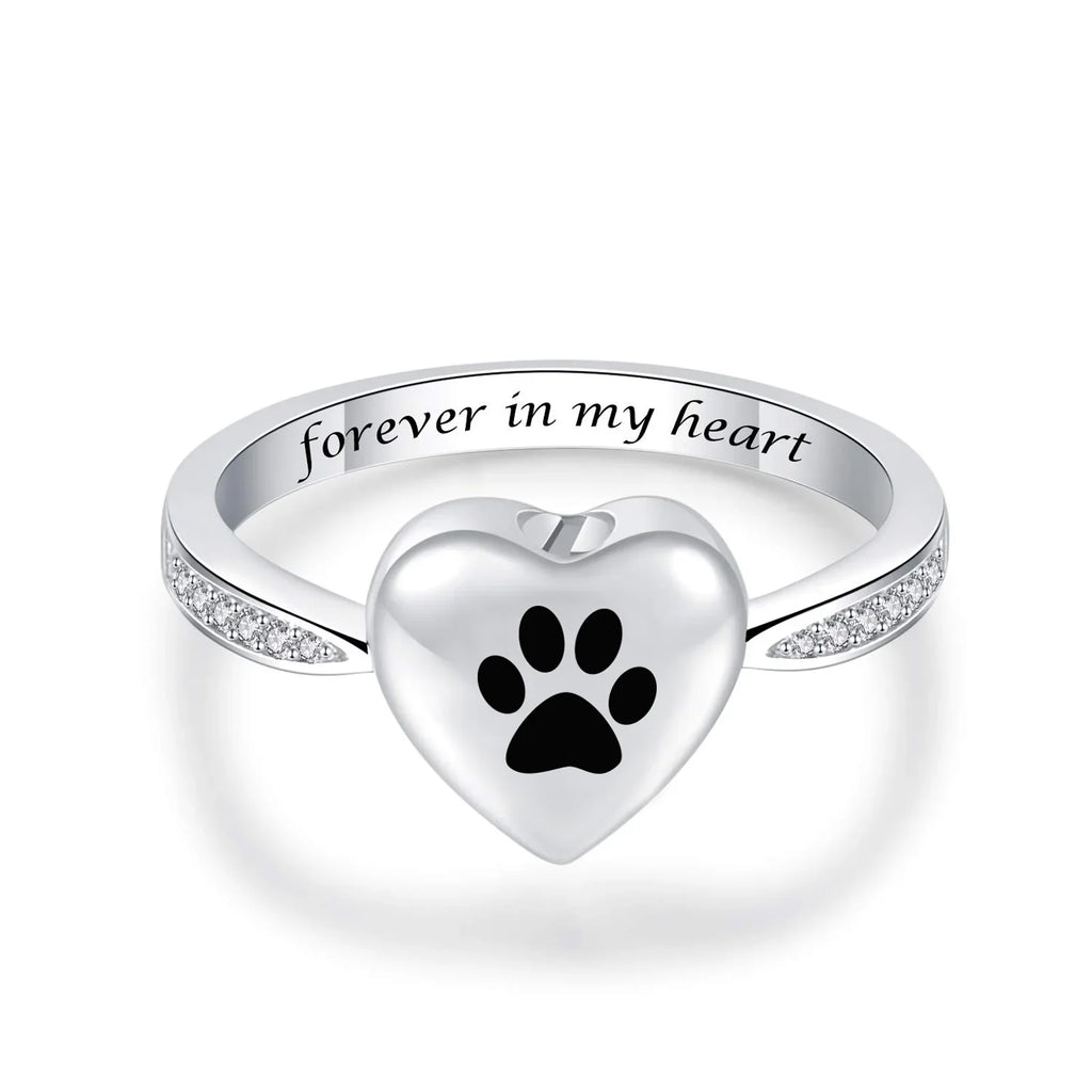 Everlasting Paw Heart Ring-Westeryn