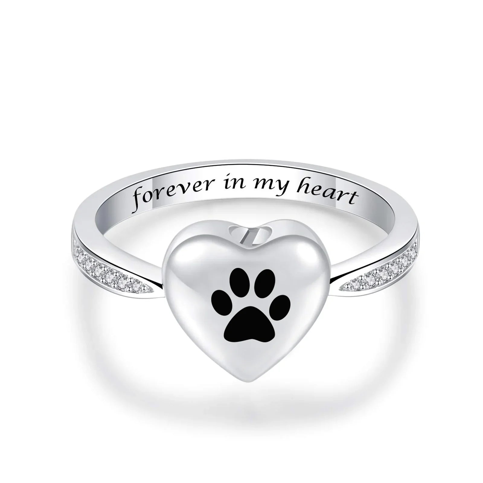 Everlasting Paw Heart Ring-Westeryn