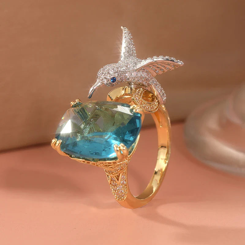 Celestial Hummingbird Ring-Westeryn