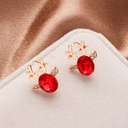 Enchanted Reindeer Crystal Studs-Westeryn