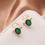Enchanted Reindeer Crystal Studs-Westeryn
