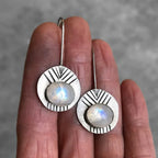 Katarina Moon Stone- Earrings-Westeryn
