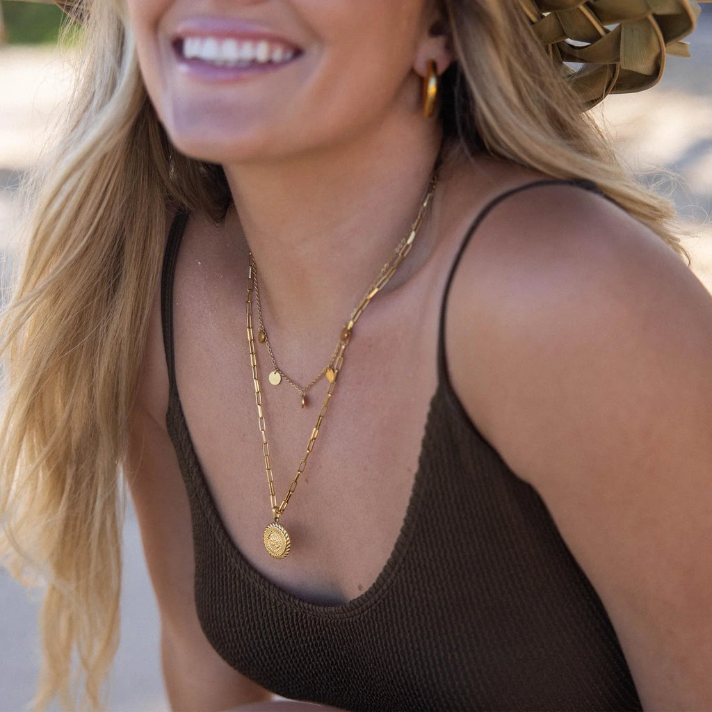 Funky Buddha Necklace | Gold-Westeryn