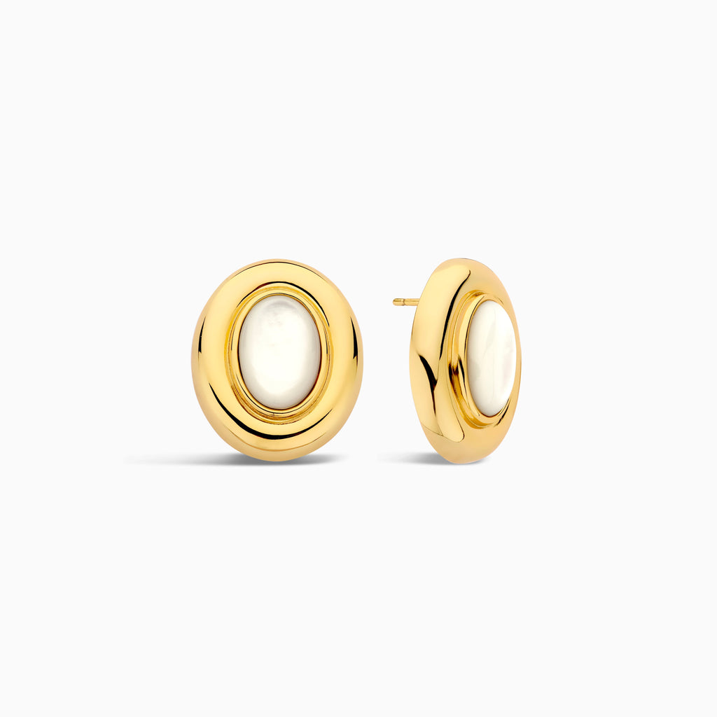 Giselle Pearl Earrings | Gold-Westeryn