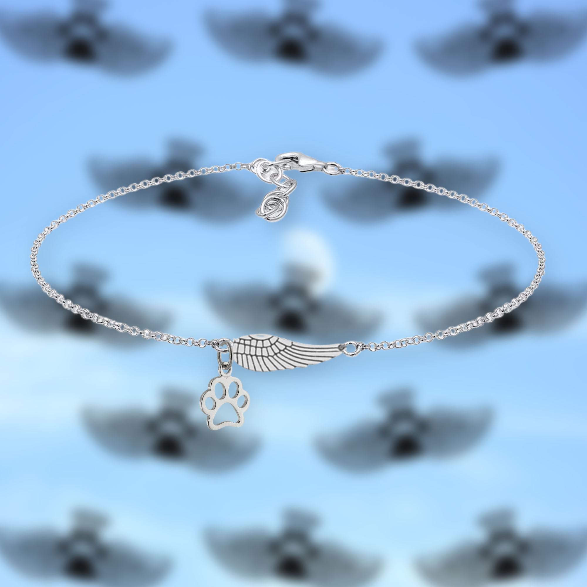 Celestial Paw Print Bracelet-Westeryn