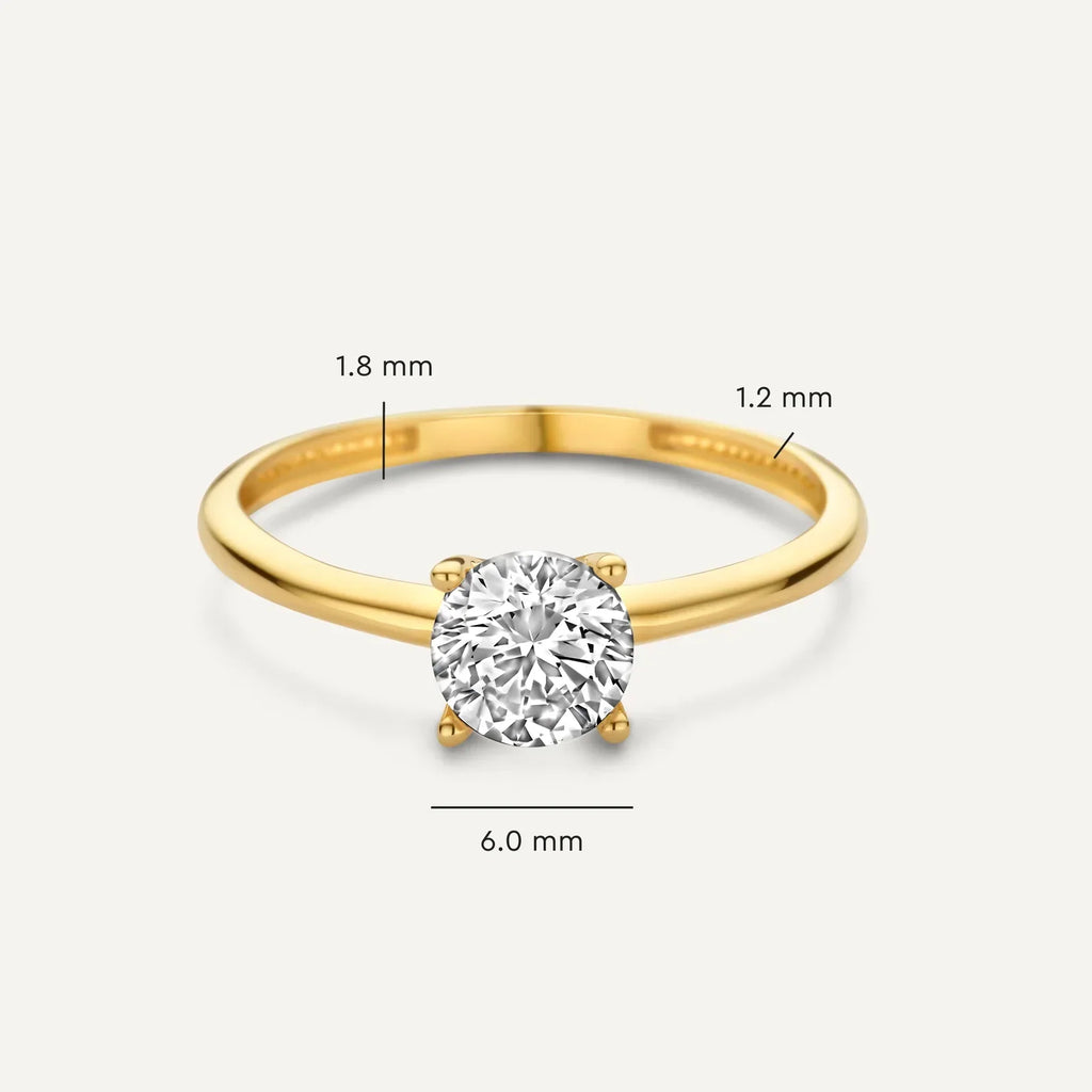 Savaya El Playa Ring | Gold-Westeryn