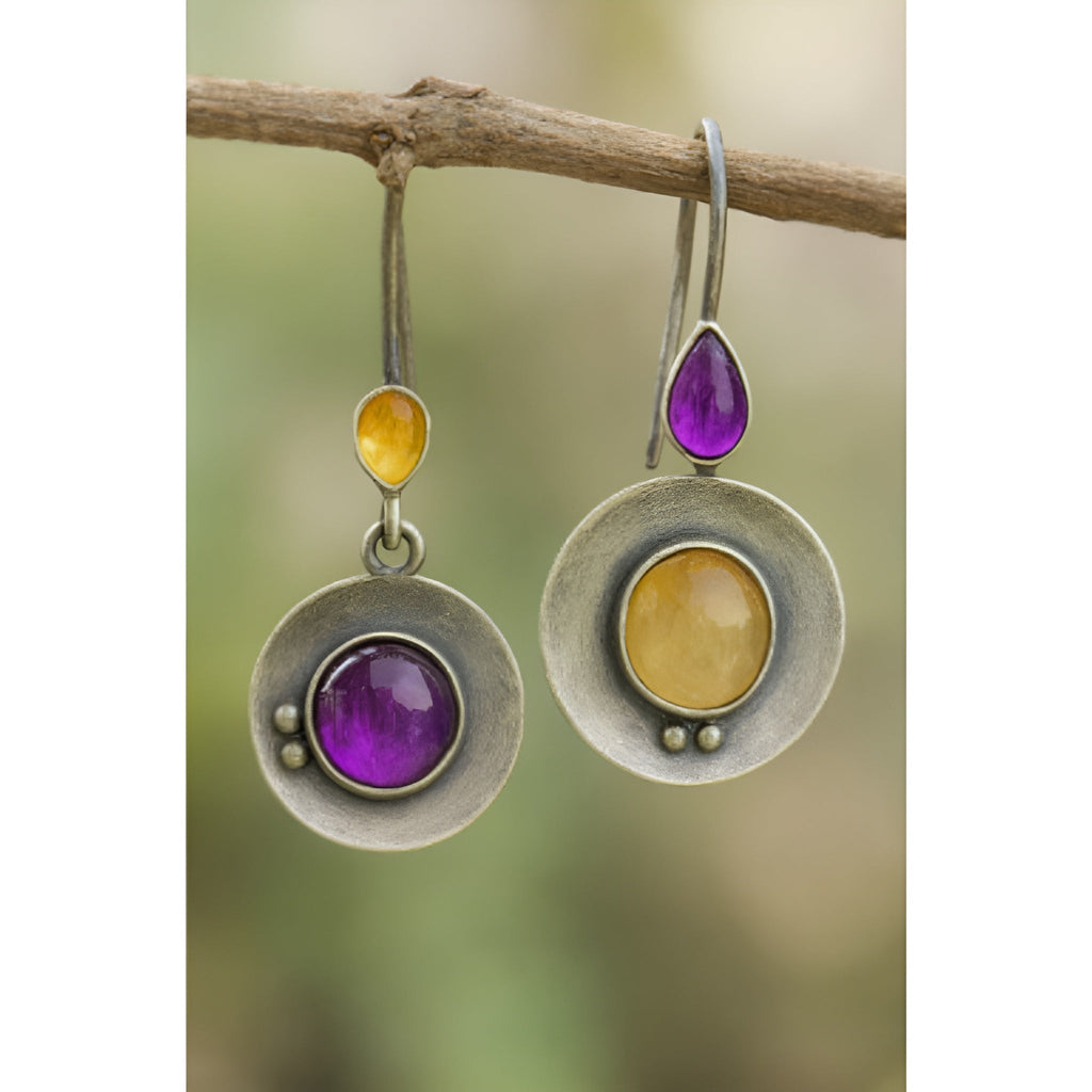 Elfriede Moonstone Earrings-Westeryn
