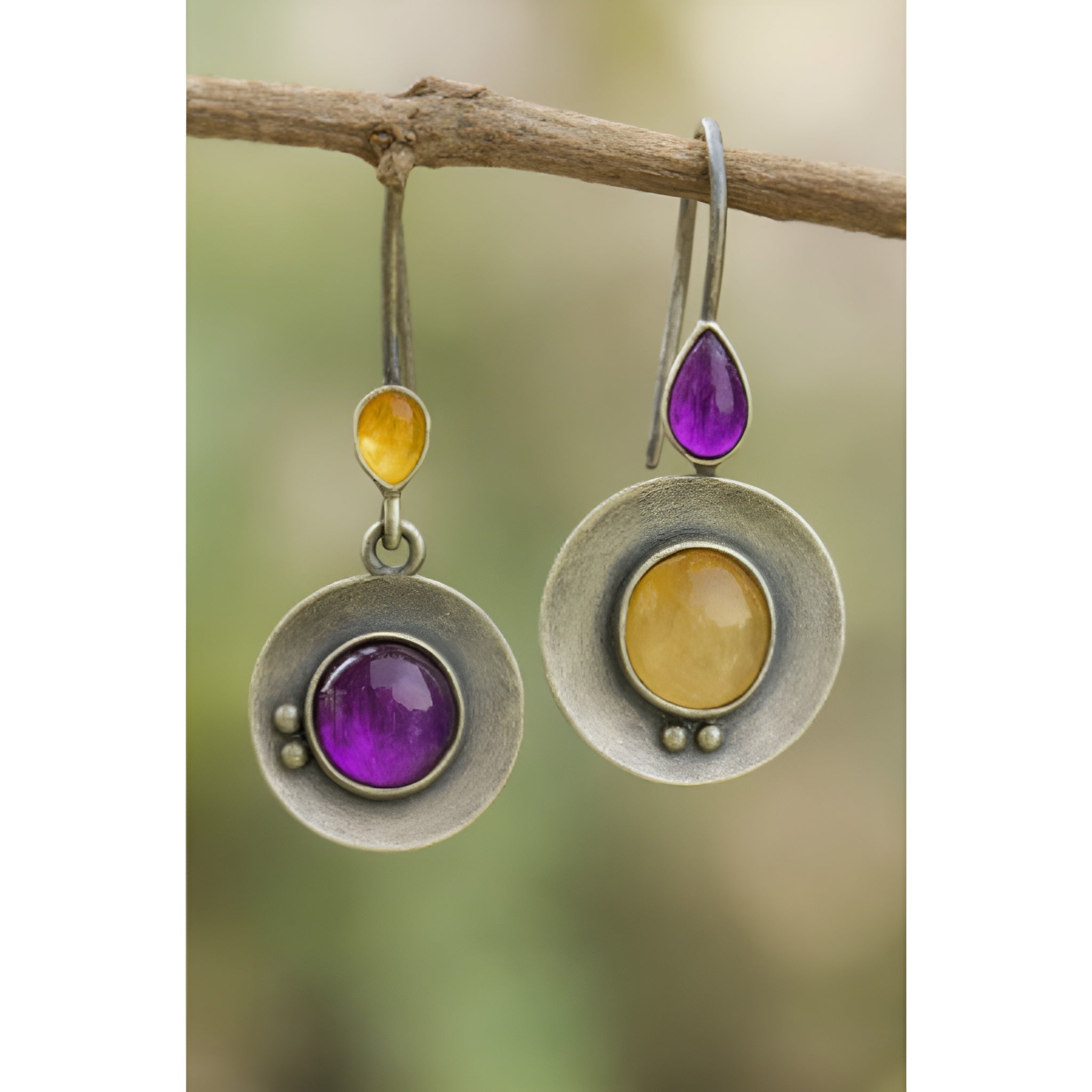 Elfriede Moonstone Earrings-Westeryn