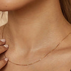 Bodega Box Necklace | Gold-Westeryn