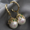 Malia Elegant Pearl Earrings-Westeryn