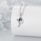 Whimsical Paw Print Pendant-Westeryn