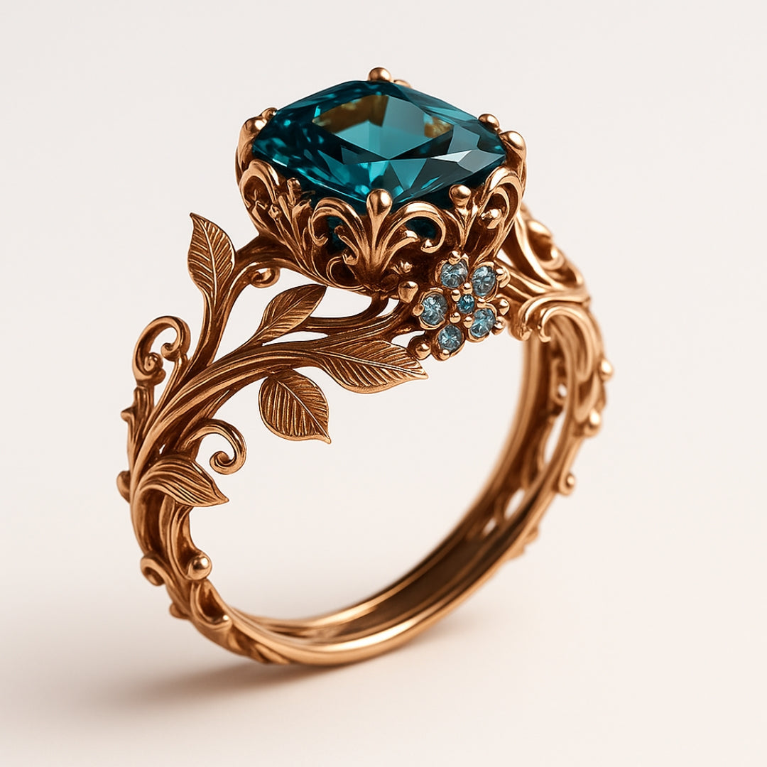 Nature Green Crystal Ring-Westeryn