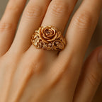 Golden Flower Ring-Westeryn