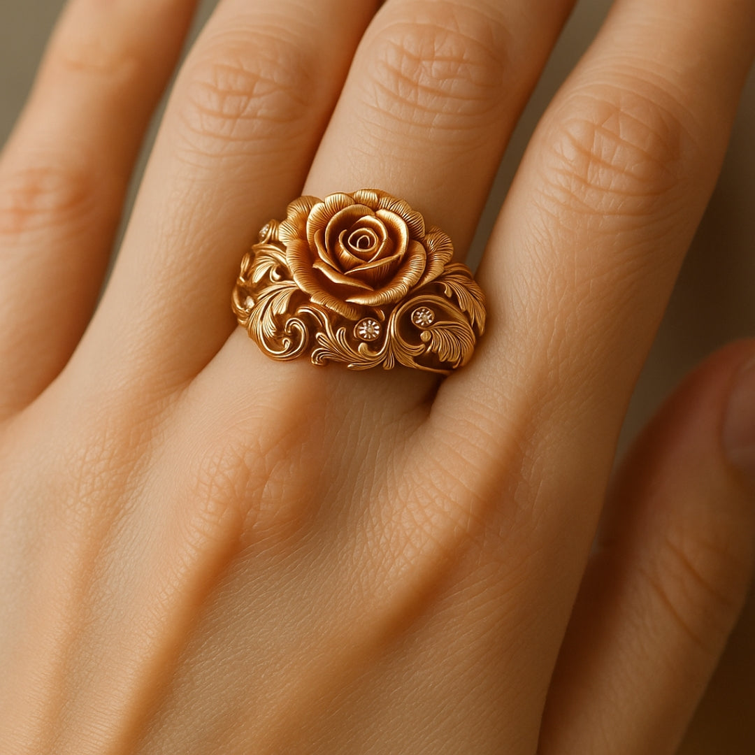 Golden Flower Ring-Westeryn