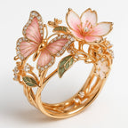 Nature Bright Butterfly Zirconia Ring-Westeryn
