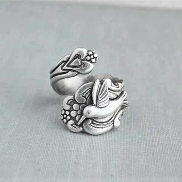 “Whispering Blossom Ring”