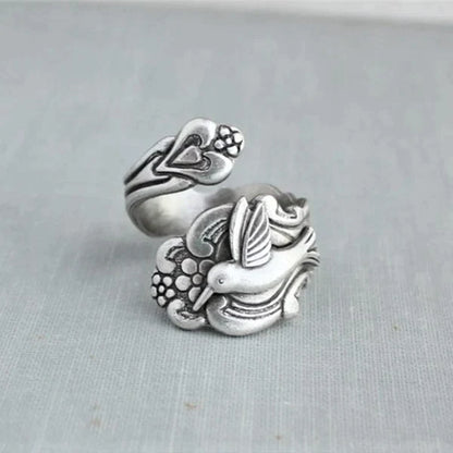 “Whispering Blossom Ring”
