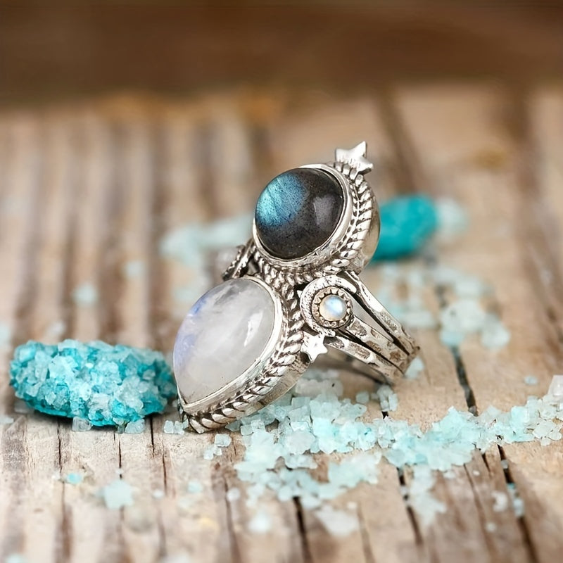 Wilhelmina Moonstone Ring-Westeryn