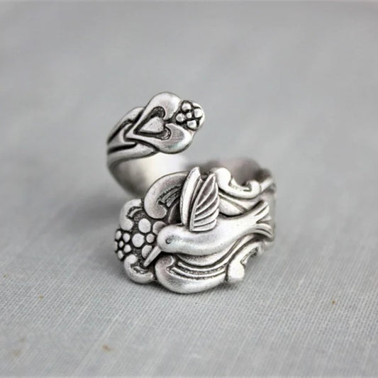 “Whispering Blossom Ring”