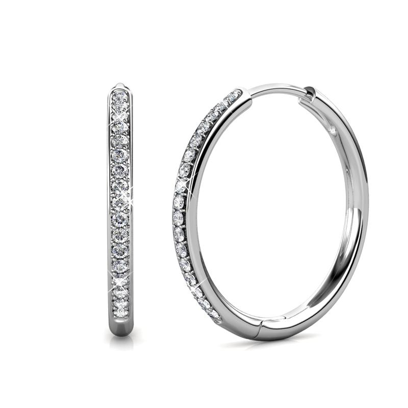 Sorel Pave Earrings | Gold-Westeryn