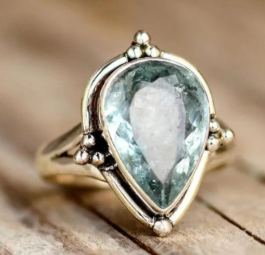 Radiant Colorful Gemstone Mosaic Ring-Westeryn