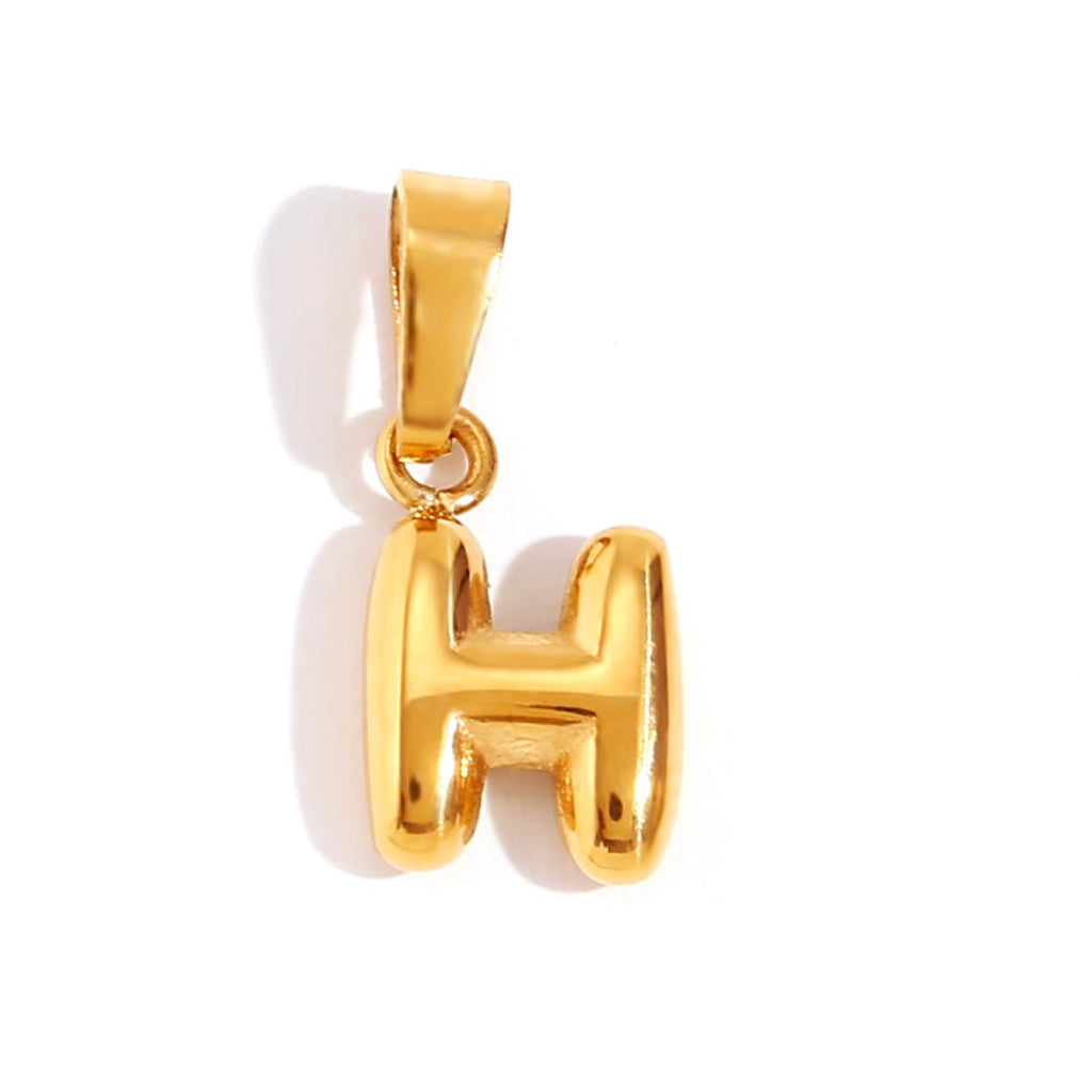 Chic Bubble Letter Necklace-Westeryn