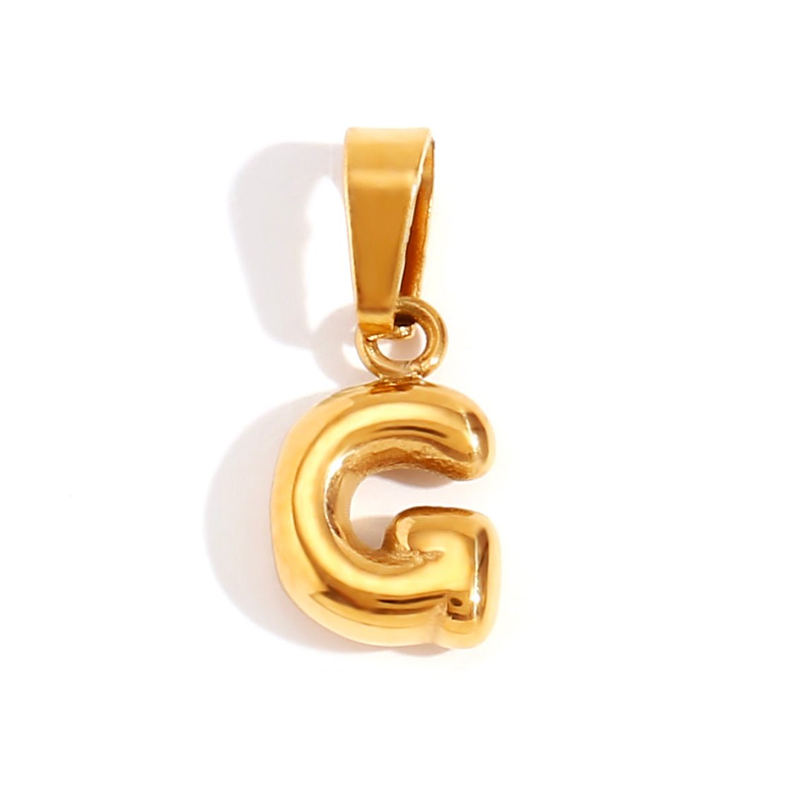 Chic Bubble Letter Necklace-Westeryn