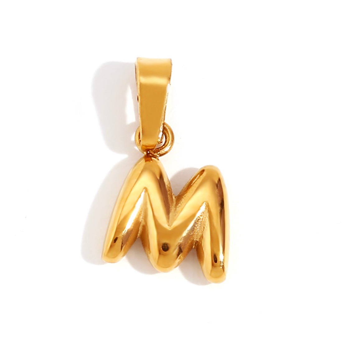 Chic Bubble Letter Necklace-Westeryn