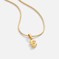 Chic Bubble Letter Necklace-Westeryn
