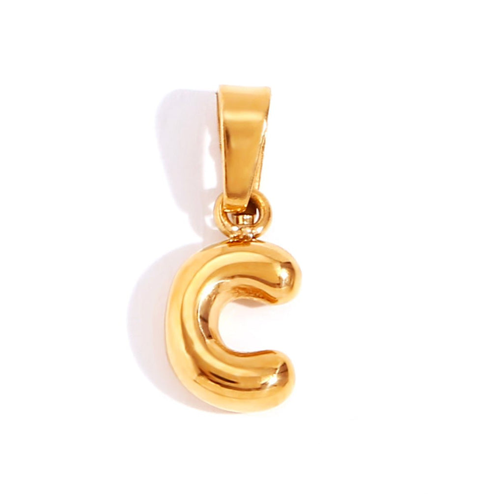 Chic Bubble Letter Necklace-Westeryn