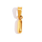 Chic Bubble Letter Necklace-Westeryn