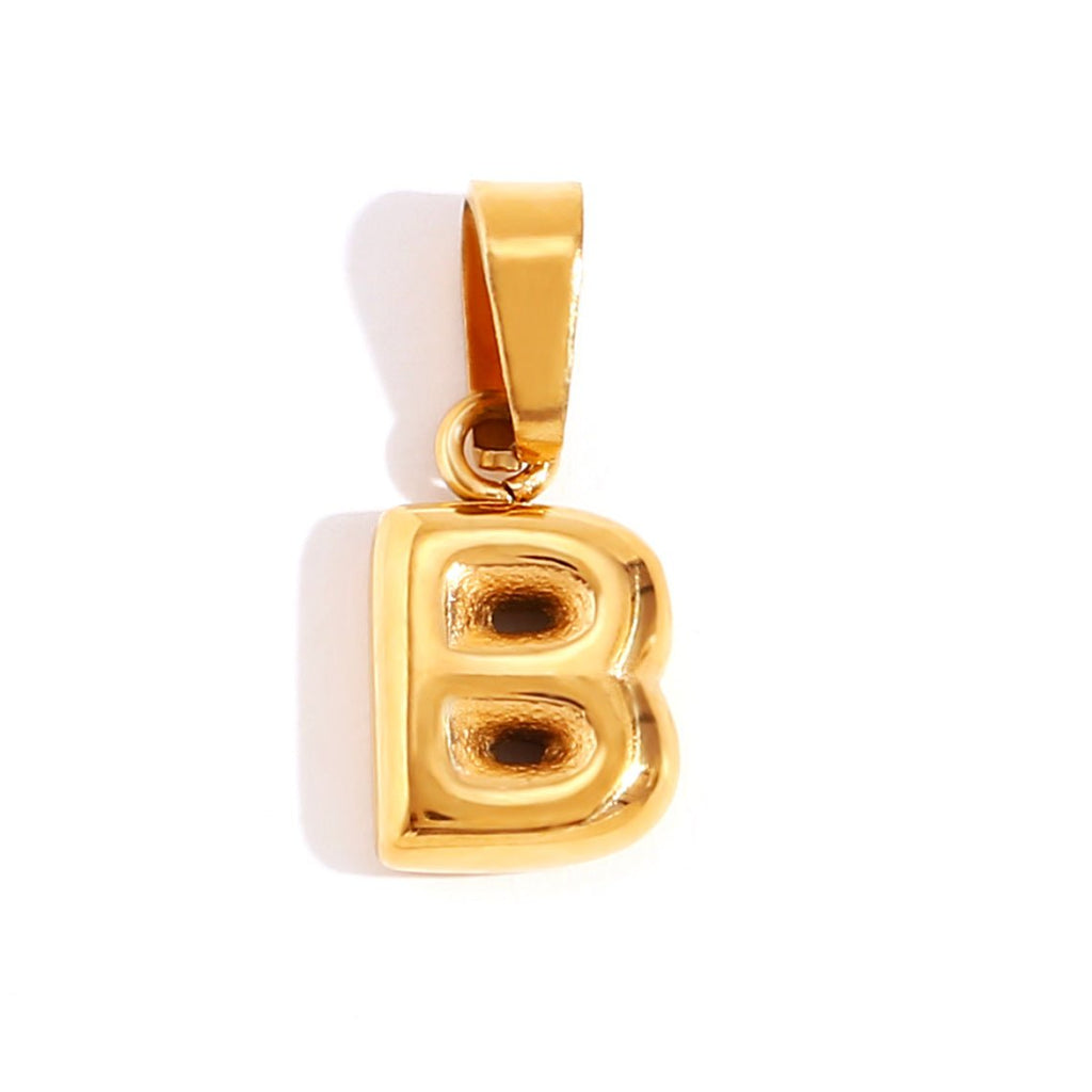 Chic Bubble Letter Necklace-Westeryn