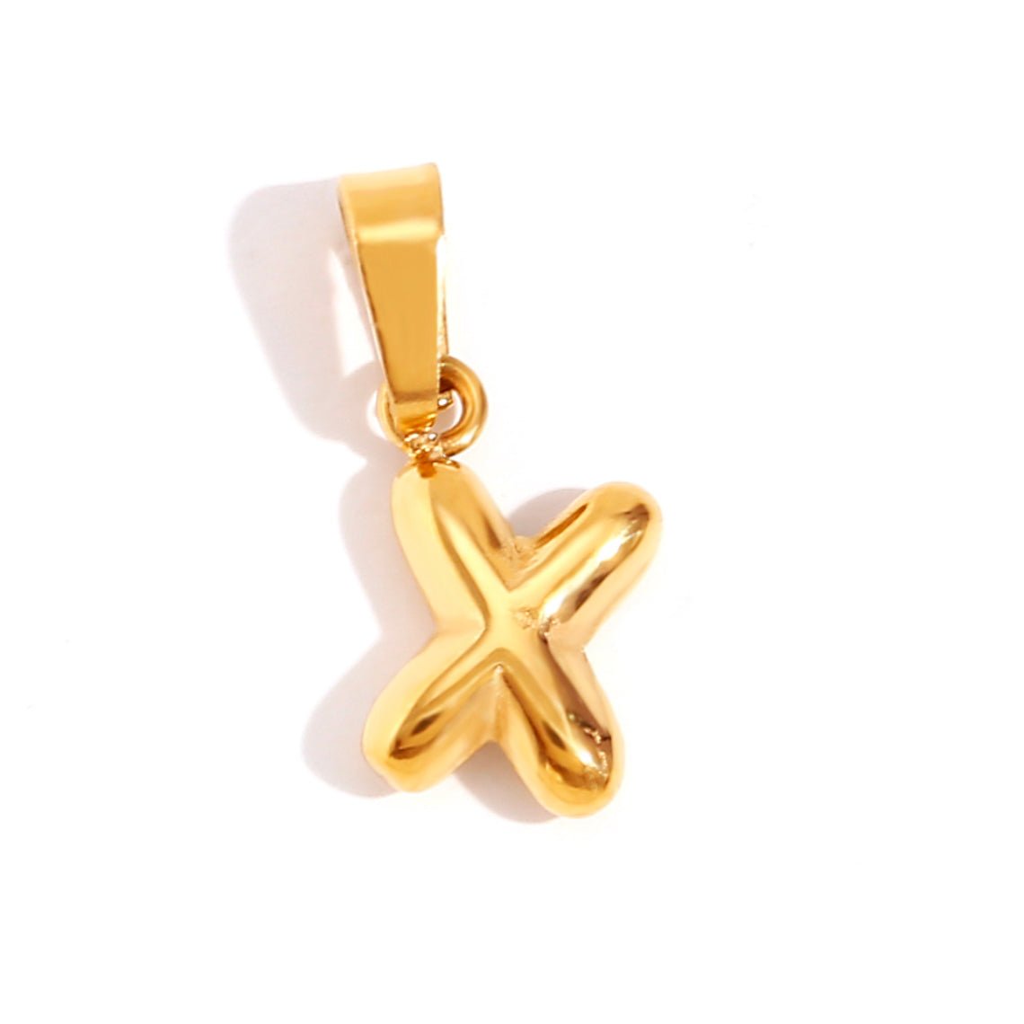 Chic Bubble Letter Necklace-Westeryn