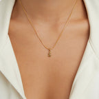 Chic Bubble Letter Necklace-Westeryn