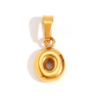 Chic Bubble Letter Necklace-Westeryn