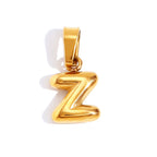 Chic Bubble Letter Necklace-Westeryn