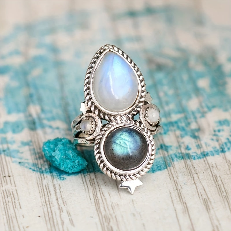 Wilhelmina Moonstone Ring-Westeryn