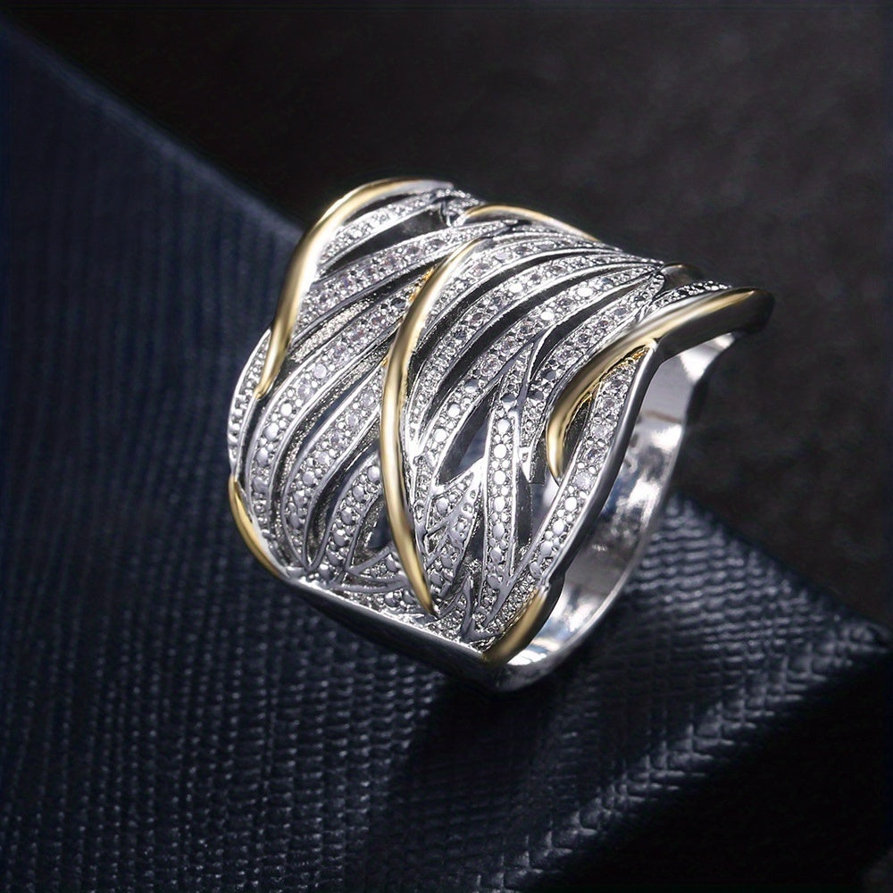 Elegant Multilayer Twisted Ring-Westeryn