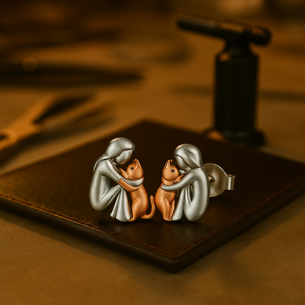 Whiskers Embrace Earrings