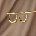 China - Drop Hoop Earrings-Westeryn