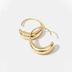 China - Drop Hoop Earrings-Westeryn
