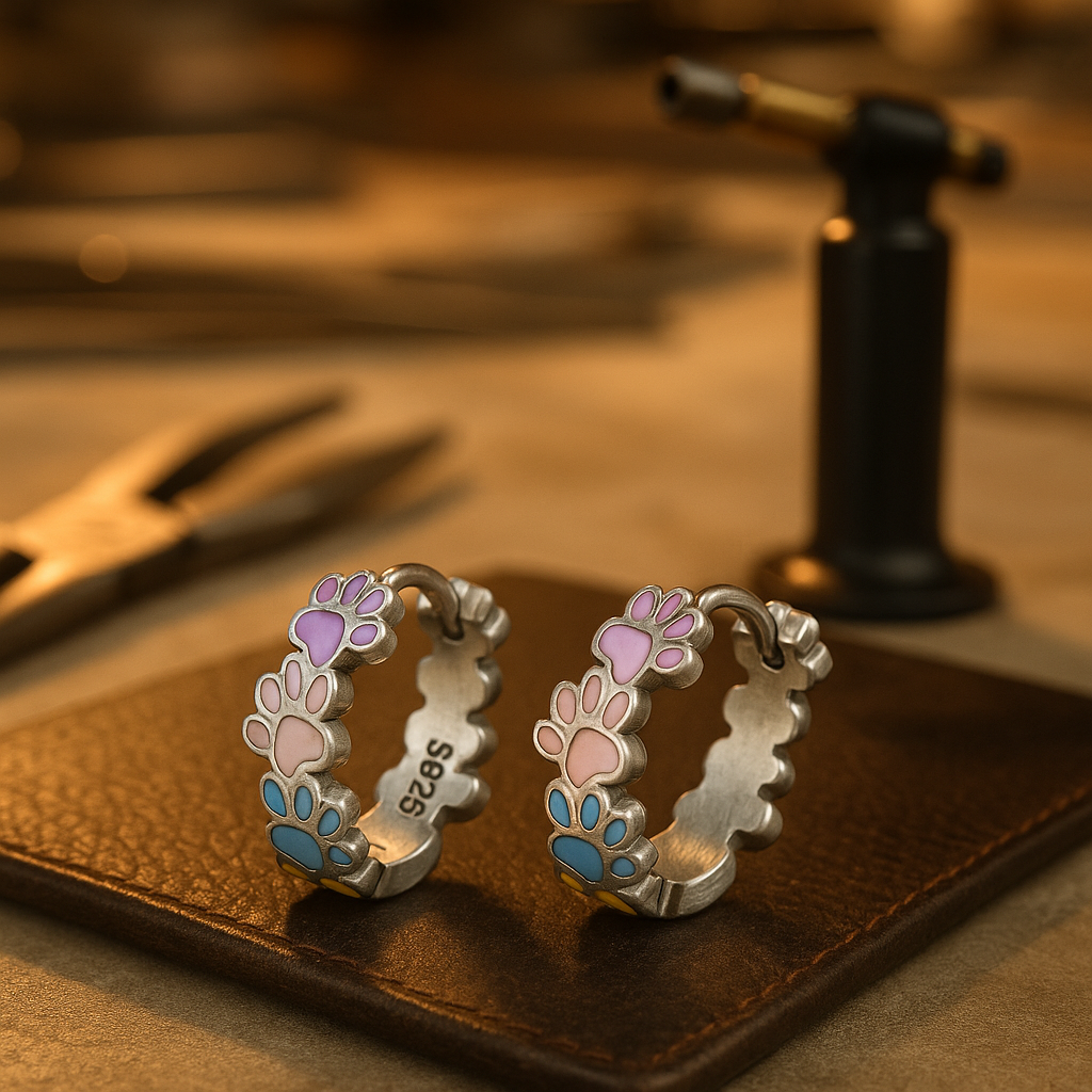 Whimsical Paws Hoops-Westeryn